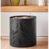 Log Rack Lutèce Black Nineteen Design