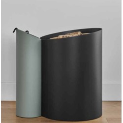 Portalegna Aurore e Servo Nero e Verde Salvia Dixneuf Design