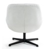 Fauteuil Ena tissu Blanc Pivotant VeryForma