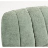 Ena Sillón giratorio de tela verde VeryForma
