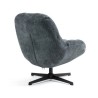 Fauteuil Pivotant Molo tissu Bleu VeryForma