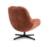 Molo Drehsessel Terrakotta Stoff VeryForma