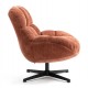 Molo Draaifauteuil Terracotta Stof VeryForma