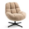 Molo Fabric Swivel Chair Blue VeryForma