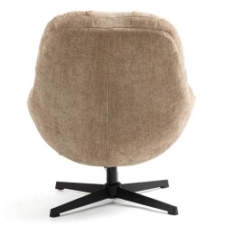 Molo Fabric Swivel Chair Blue VeryForma