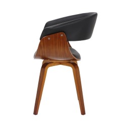 Conjunto de 2 Cadeiras de Jantar de Couro Falso Kis VeryForma