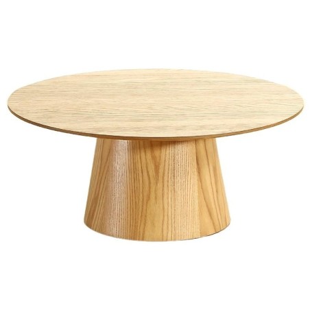 Table Basse Ronde Olen placage en bois de chêne VeryForma
