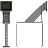 Built-in silo for Escalor Pellet Insert black