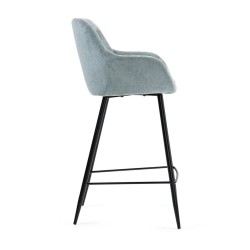 Conjunto de 2 Cadeiras de Trabalho Ibis Celadon Chenille Fabric Ibis VeryForma