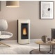 Estufa ventilada de pellets La Nordica Extraflame Klaudia 8kW Ivory