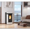La Nordica Extraflame Lucia 12 kW Ducted Pellet Stove Taupe