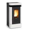 Lucia Plus ducted pellet stove 12 kW La Nordica Extraflame White