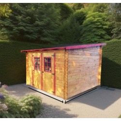 Lavan Wooden Garden Shed 3.00x3.30 Habrita 10m2