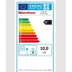 Inserto de pellets canalizado Comfort P70 Air Plus La Nordica Extraflame 10kW