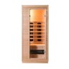 Saulo Sauna a infrarossi in abete rosso 1 posto VerySpas