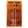 VerySpas 2-person Infrared Spruce Duo Sauna