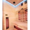 Sauna Duo in abete rosso a infrarossi per 2 persone VerySpas