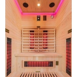 VerySpas 2-person Infrared Spruce Duo Sauna