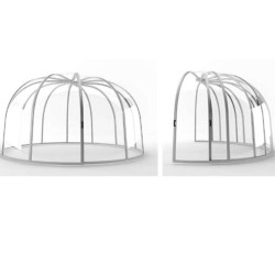 Sfero Abrilios Round Sliding Enclosure 5,74m Transparent