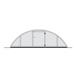 Copertura per piscina Zen Mid-Top Abrilios telescopica per piscina 600x300