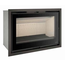 Ferlux F-900 Inserto de madera ventilado turbo grande de 11,8 kW