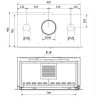 Ferlux F-900 Large 11.8 kW Turbo Ventilated Wood Insert
