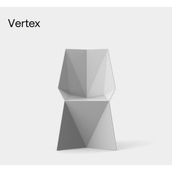 Vertex Tisch & 2 Stühle Set Vondom Weiß