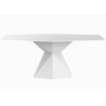 Ensemble Vertex Table et 2 Chaises Vondom Blanc