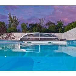 Abrilios Low Zen Cobertura de Piscina Telescópica para Piscina 600x300