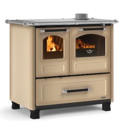 Nordica Extraflame Family 4.5 9kW Cappuccinno Cucina a Legna
