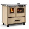 Nordica Extraflame Family 4.5 9kW Cappuccinno Wood Cooker