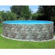 Piscina rotonda Azuro Stone Design 5x1.2m