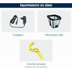 Pixel OP 32 Zodiac Robô de piscina sem fio