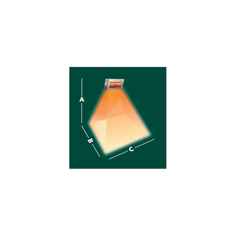 Lampe Infrarouge IRC Varmatec 2000 Watts
