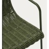 Arvin Swirl Stuhl aus beigem Chenille-Stoff und Beinen aus VeryForma-Eichenholz