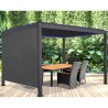 tenda cieca laterale pergola bioclimatica Habrita 3m