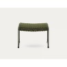 Arvin Swirl Chair in Beige Chenille Fabric and VeryForma Oak Wood Legs