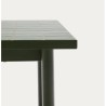 Sedia Arvin Swirl in tessuto ciniglia beige e gambe in legno di rovere VeryForma