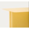 Table d'appoint en fer jaune Avin 42x42cm VeryForma