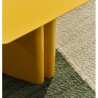 Table d'appoint en fer jaune Avin 42x42cm VeryForma