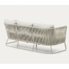 Saco 3-Sitzer-Outdoor-Sofa aus Seil und Stahl VeryForma