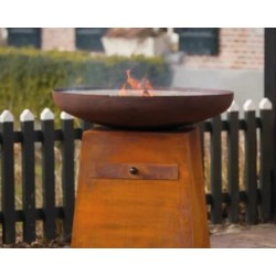 Braciere Orion Rust e coperchio RedFire