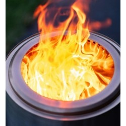 Braseiro Volcano Grande Preto RedFire