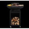Brasero Brasiflam Pack Plus noir Flamino