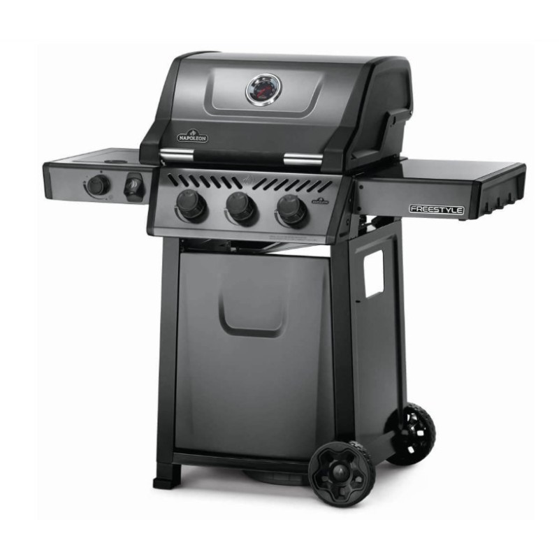 Barbecue gaz Napoléon Freestyle 365 réchaud latéral et 3 brûleurs Barbecue gaz Napoléon Freestyle 365 réchaud latéral et 3 brûleurs