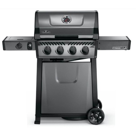 Churrasqueira a gás Napoleon Freestyle 425 com fogão lateral e 5 bocas