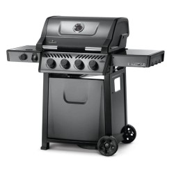 Churrasqueira a gás Napoleon Freestyle 425 com fogão lateral e 5 bocas