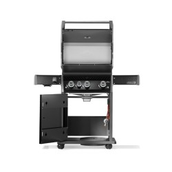 Barbecue gaz Napoleon Rogue® PRO 425 noir SIB SIZZLE ZONE™ et 4 brûleurs dont un Latéral