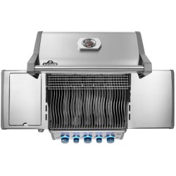 Barbecue gaz Napoleon Rogue® PRO-S 425 RSIB inox SIZZLE ZONE™ 5 brûleurs et 1 arrière