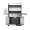 Barbacoa de gas Napoleon Rogue® PRO-S 625 RSIB de acero inoxidable SIZZLE ZONE™ 7 con quemador lateral y trasero